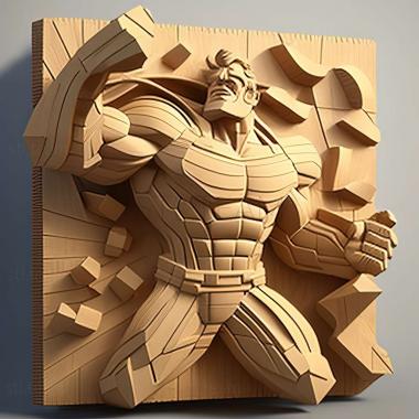 3D модель Игра Лего Марвел Супер Герои (STL)